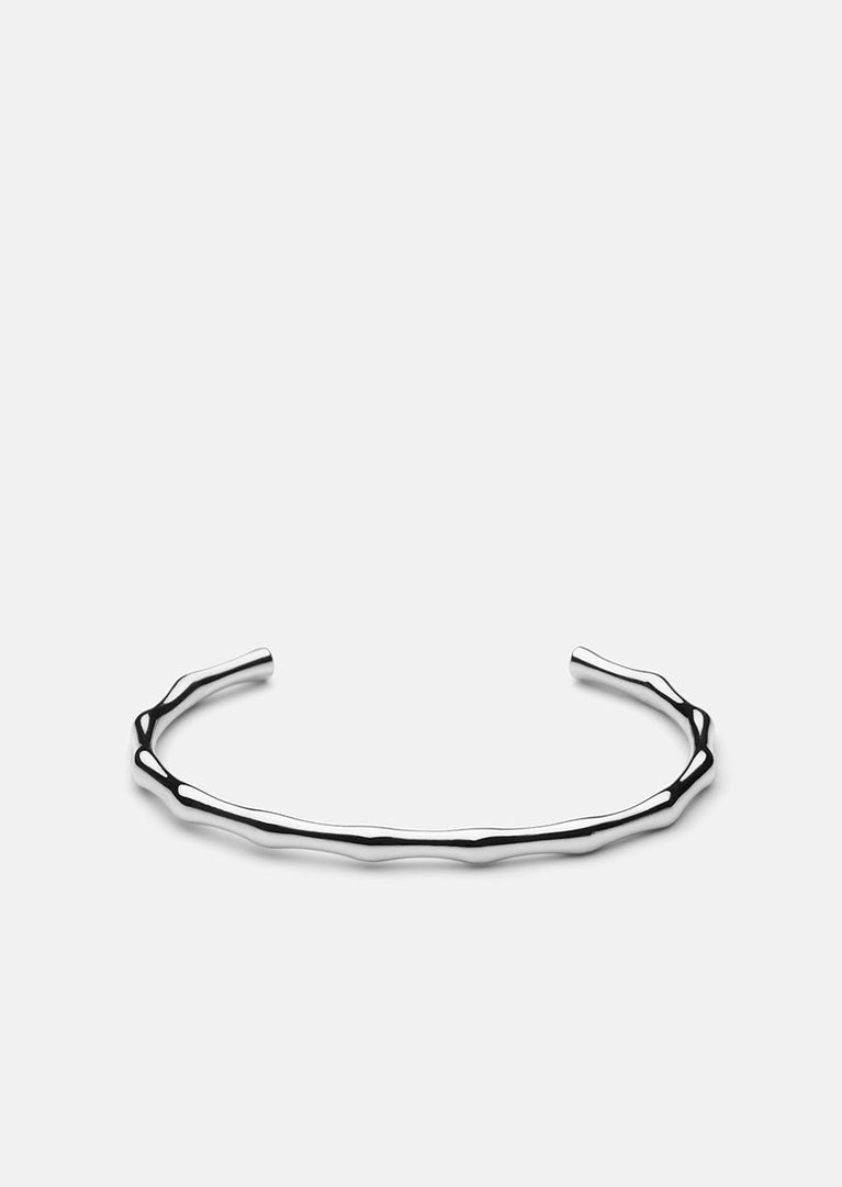 Bambou Cuff - Silver Plated by Skultuna