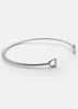 GTG Stirrup Cuff - Silver Plated by Skultuna