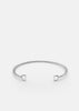 GTG Stirrup Cuff - Silver Plated by Skultuna