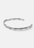 Bambou Cuff - Silver Plated by Skultuna
