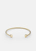 GTG Stirrup Cuff - Gold Plated by Skultuna