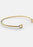 GTG Stirrup Cuff - Gold Plated by Skultuna