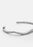 Chêne Raw Cuff - Silver Plated by Skultuna