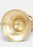 Skultuna Mistel candleholder made of brass with a modern, minimalist design, perfect as a stylish accessory for home decor.