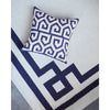 Natural/Navy Philippe Reversible Peruvian Llama Flat Weave Rug by Jonathan Adler