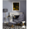 Jonathan Adler Nixon reversible rug in black, 6x9 feet, showcasing a stylish accessories piece with reversible design.