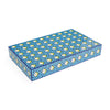 Jeu de Backgammon Jonathan Adler motif vannerie