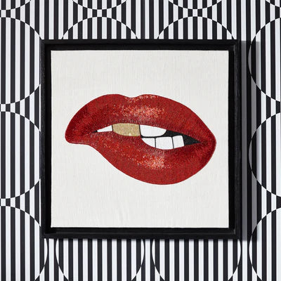 Bitten Beaded Wall Art by Jonathan Adler
