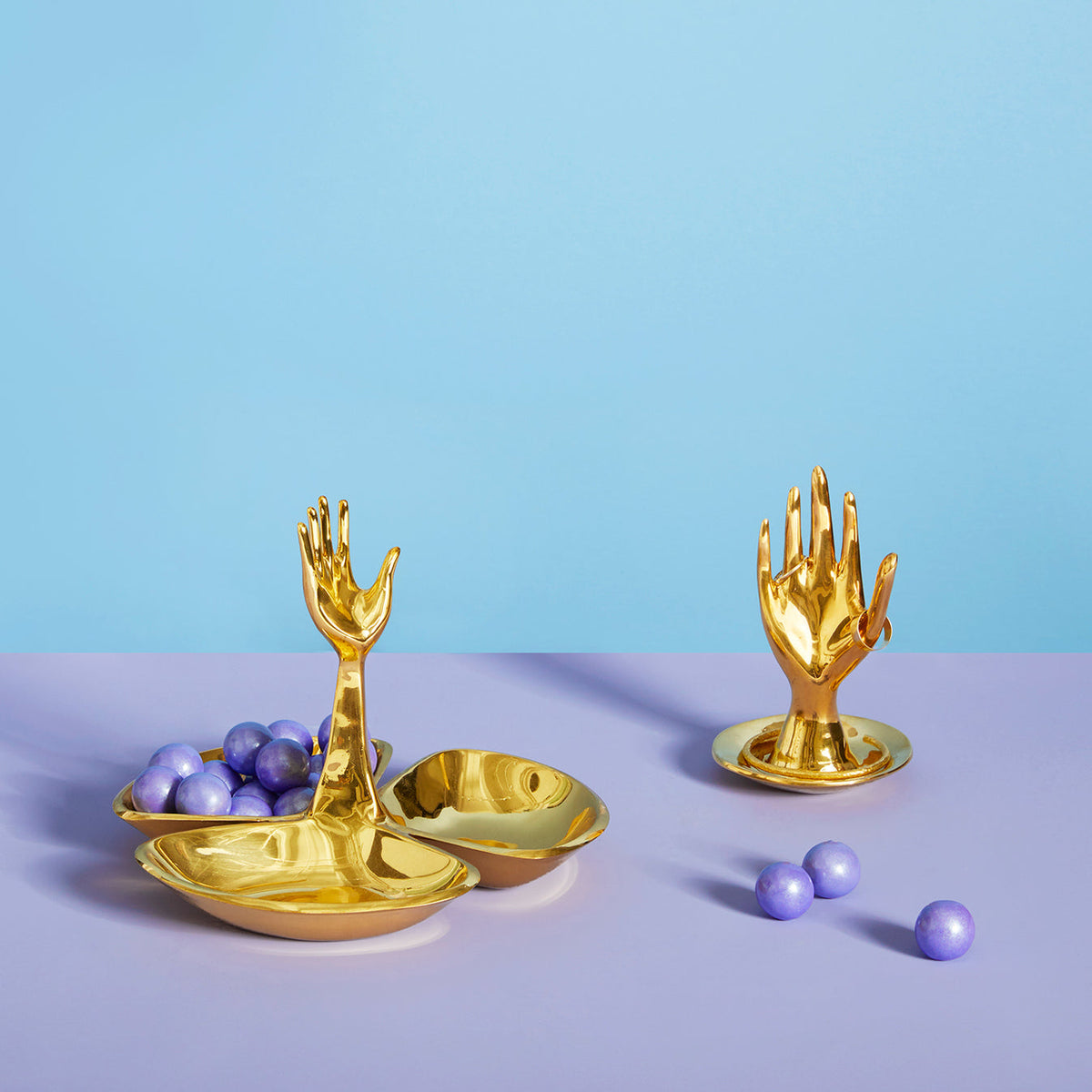 Brass Hand Ring Holder by Jonathan Adler