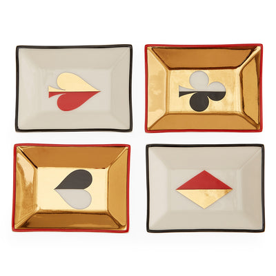 Petits plateaux Dealer's Choice par Jonathan Adler
