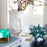 Jonathan Adler Dora Maar urn accessory with artistic, sculptural design in vibrant colors and intricate detailing.