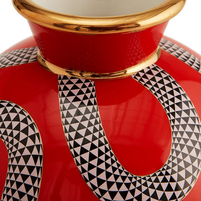 Vase rond Eden par Jonathan Adler