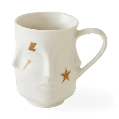 Gilded Dora Maar Mug by Jonathan Adler