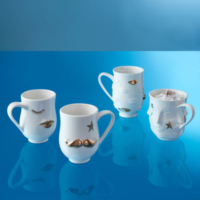 Gilded Dora Maar Mug by Jonathan Adler