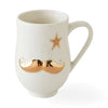 Mug Monsieur et Madame Muse doré par Jonathan Adler