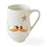 Mug Monsieur et Madame Muse doré par Jonathan Adler