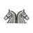 Horse Bookends by Jonathan Adler