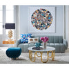 Muse Eyes Throw Pillow by Jonathan Adler