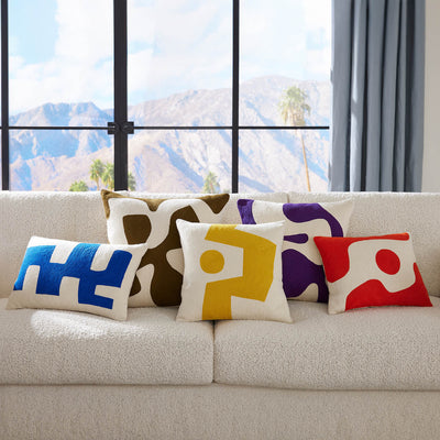 Coussin Ojai Path par Jonathan Adler