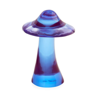Objet champignon en acrylique violet par Jonathan Adler