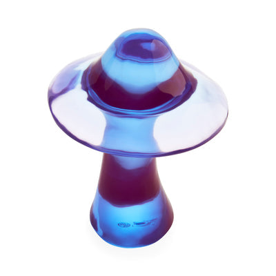 Objet champignon en acrylique violet par Jonathan Adler