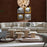Coussin brodé Eden Square par Jonathan Adler