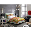 Brass Meurice Chandelier by Jonathan Adler featuring multiple hanging lights and elegant modern design for stylish lighting.