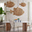 Wicker Blowfish Pendant - Small by Jonathan Adler