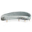 Ether Curved Sofa by Jonathan Adler