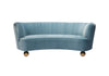 Parker Curved Sofa by Jonathan Adler