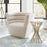 Fauteuil club pivotant Maxime par Jonathan Adler