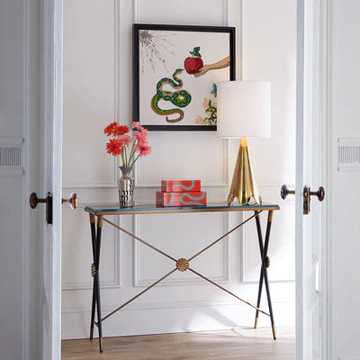 Rider Console – Laiton par Jonathan Adler