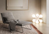 Modern Atomium lighting fixture by KDLN featuring geometric design and sleek metal finish, ideal for contemporary interior decor.