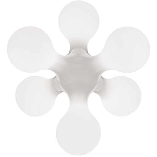 Modern Atomium lighting fixture by KDLN featuring a geometric metal design and warm ambient illumination.
