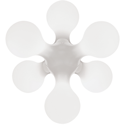 Modern Atomium lighting fixture by KDLN featuring a geometric metal design and warm ambient illumination.