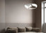 KDLN Clover lighting fixture featuring a sleek, modern design with a circular shape and metallic finish.