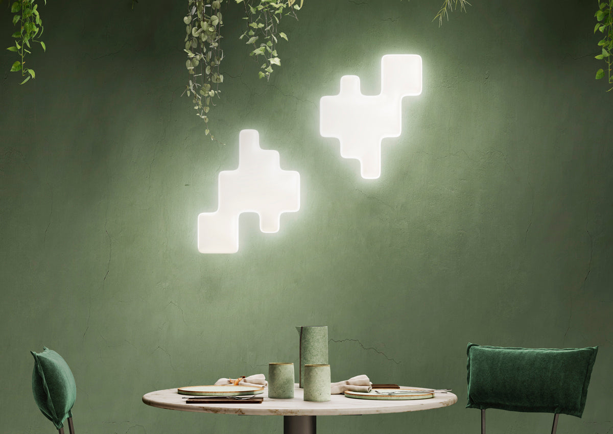Pixel by KDLN lighting fixture featuring modern, sleek design with adjustable LED panels for versatile illumination.