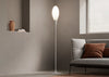 KDLN Spillo Floor lighting fixture with sleek modern design, standing tall with a slim metal rod and a round light head.