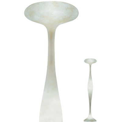 White E.T.A lighting fixture by KDLN featuring sleek modern design and clean lines, ideal for contemporary interior lighting.