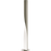 White Evita lighting fixture by KDLN, showcasing modern design with sleek lines and a contemporary aesthetic.