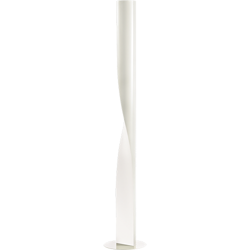 White Evita lighting fixture by KDLN, showcasing a modern, sleek design with smooth curves and minimalist style.