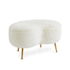 Kidney Ottoman by Jonathan Adler