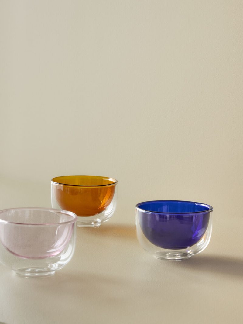 Kiosk Glass Bowl by Hübsch