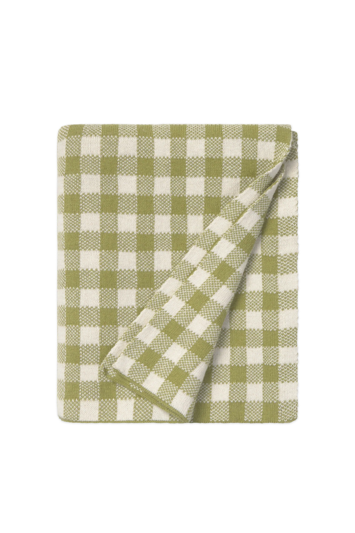 Vichy Knitted Blanket by Lorena Canals