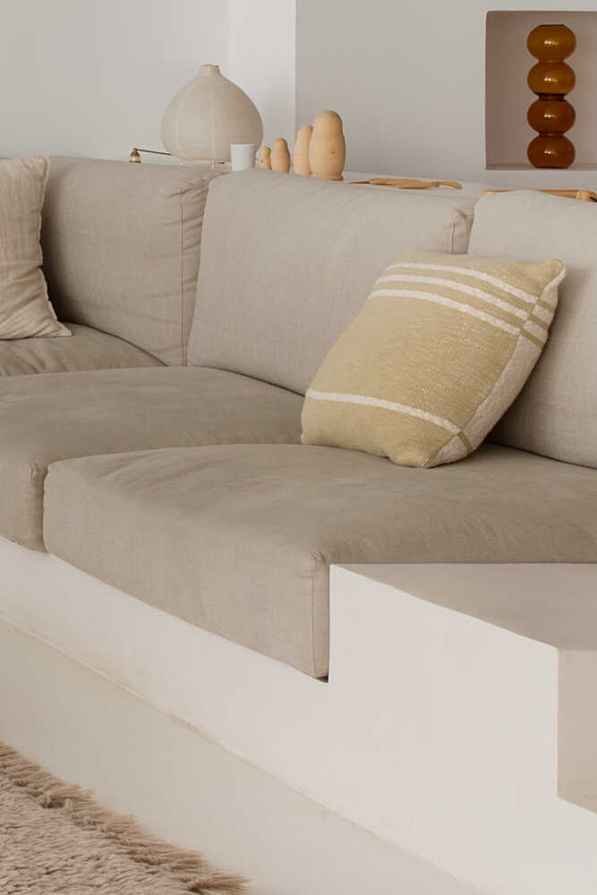 Duetto Knitted Cushion by Lorena Canals