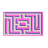Labyrinth Medium Lacquer Box by Jonathan Adler