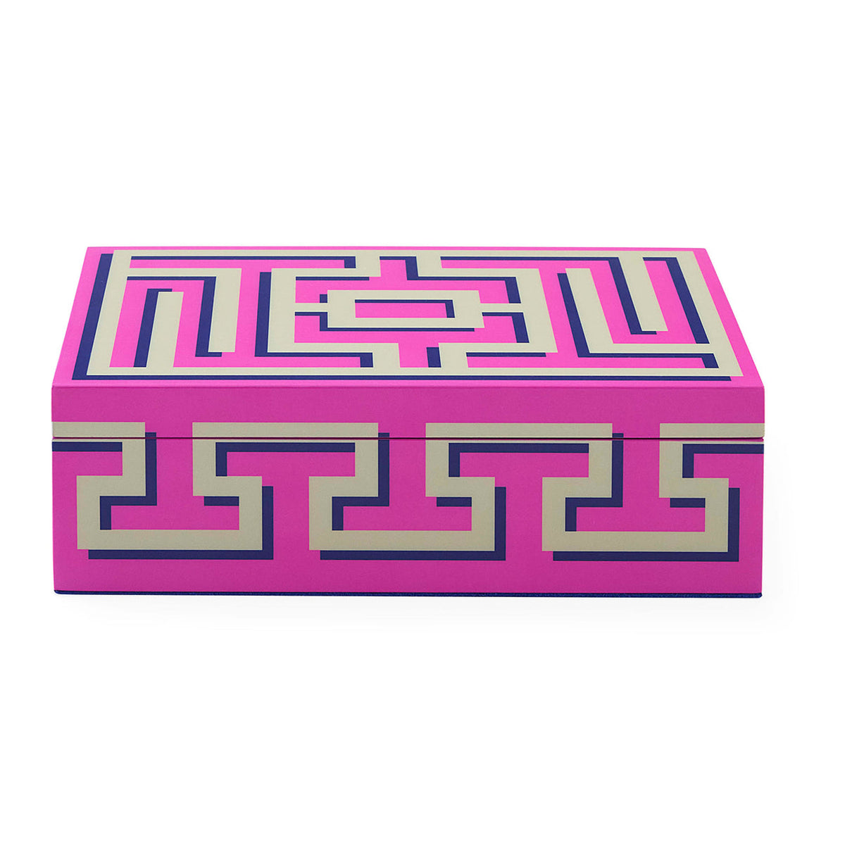 Labyrinth Medium Lacquer Box by Jonathan Adler
