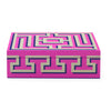 Labyrinth Medium Lacquer Box by Jonathan Adler