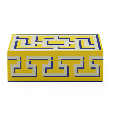 Labyrinth Small Lacquer Box by Jonathan Adler