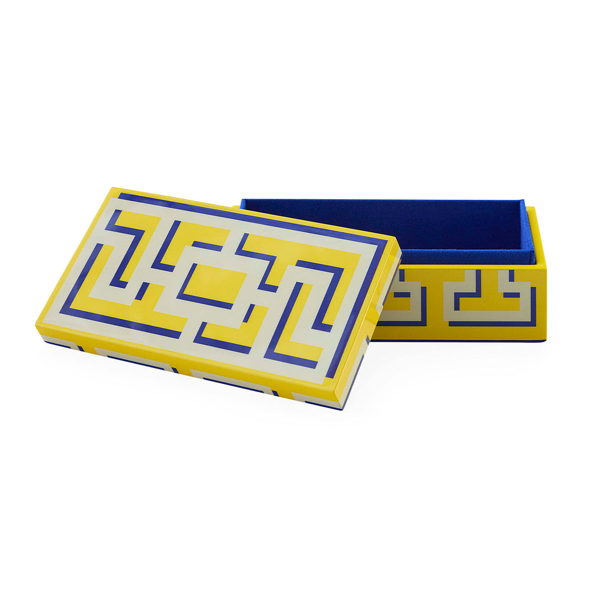 Labyrinth Small Lacquer Box by Jonathan Adler